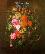 Cornelis de Heem Still Life with Flowers Norge oil painting reproduction